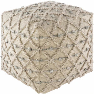 Serpentine Pouf | Boutique Rugs