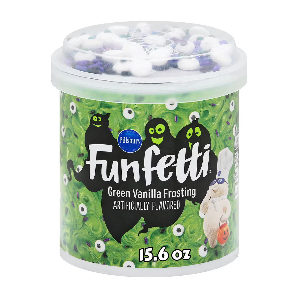 Pillsbury Funfetti Green Tub Frosting – 15.6oz | Target