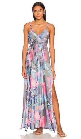Miranda Dress in Watercolor Vibes | Revolve Clothing (Global)