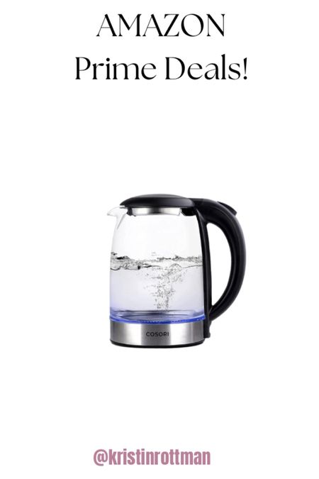 The best hot water tea kettle for Amazon Prime!

#LTKhome #LTKxPrime #LTKsalealert