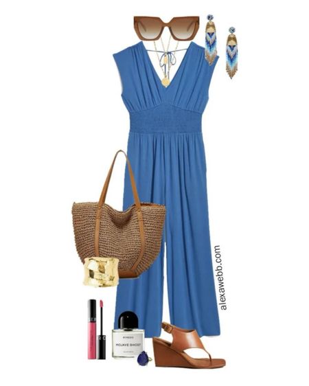 Plus Size Spring Jumpsuit Outfit by Alexa Webb #plussize

#LTKover40 #LTKplussize #LTKstyletip