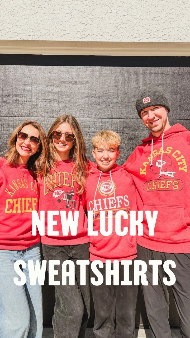 🎉🏈 Chiefs win, we ate in Homage. 

Lucky sweatshirts? Now they are! Today we cheered on our team in @homage for the whole family.

These sweatshirts, hoodies and tees are the SOFTEST, and we love their vintage designs for both adults and kids. 

Big Chiefs fans, huge Homage fans over here! (gifted)

#kansascity #kc #kcstyle #chiefs #chiefskingdom #teamhomage @shop.ltk

#LTKActive #LTKFamily #LTKKids