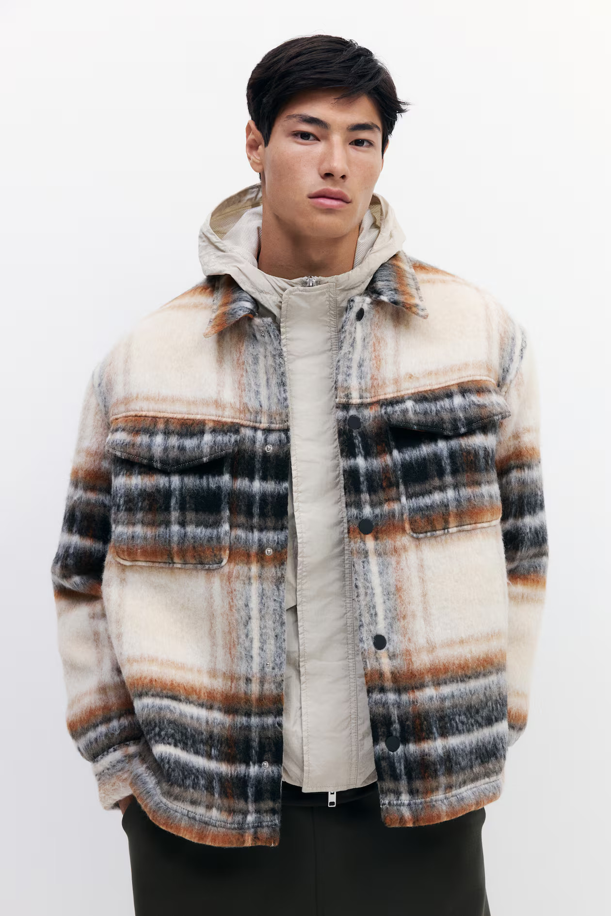 Oversized Padded Overshirt | H&M (US + CA)