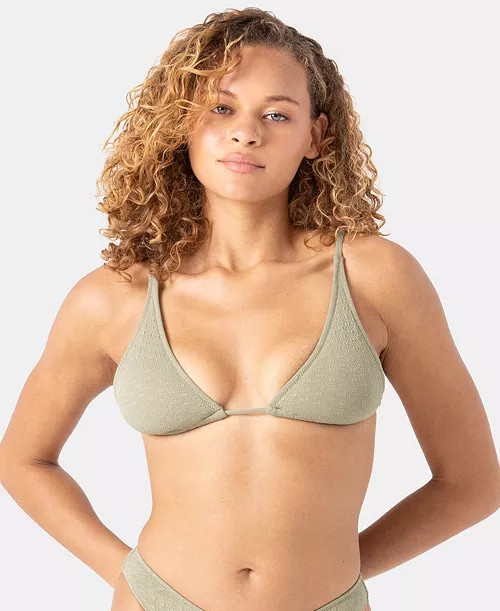 Women's Haliewa Built-Up Triangle Bikini Top | Macy's