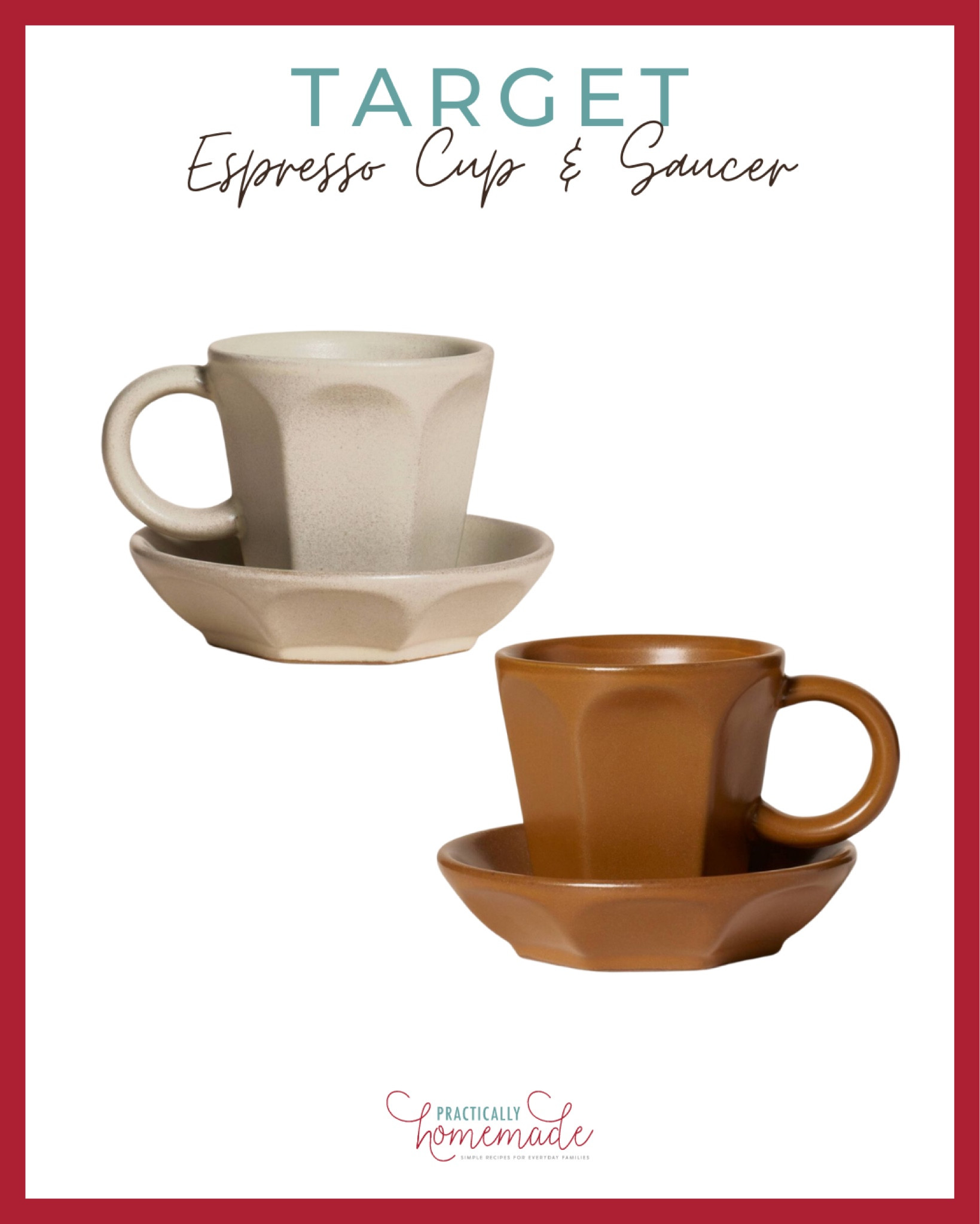 Neutral expresso cups and saucers from Target Hearth and Hand 

#LTKunder50 #LTKhome #LTKFind