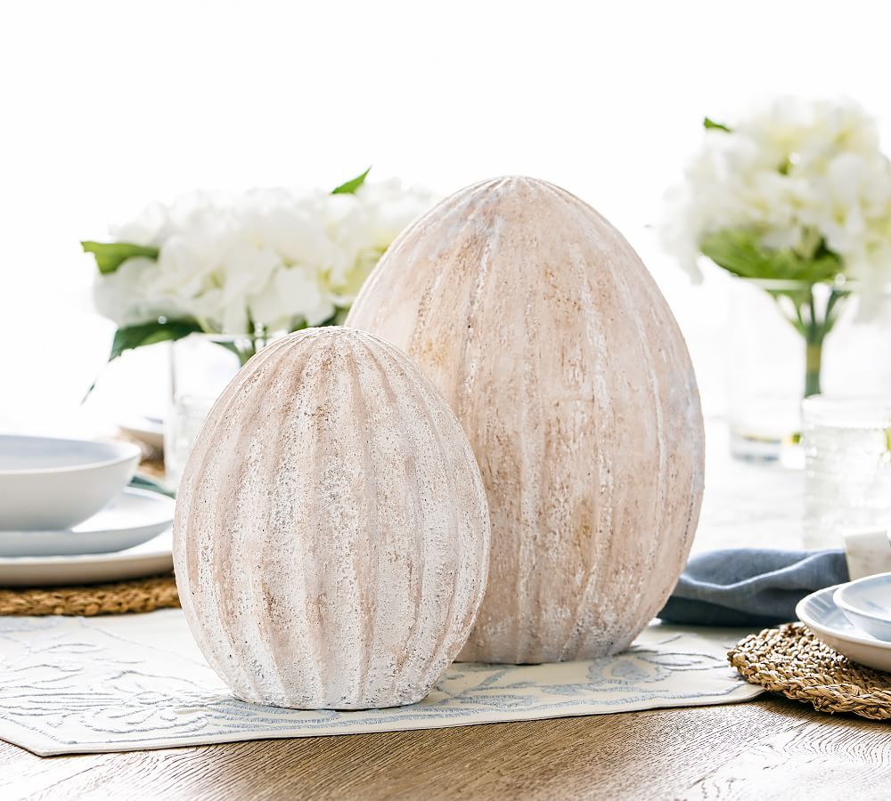 Weathered Rustic Eggs | Pottery Barn (US)