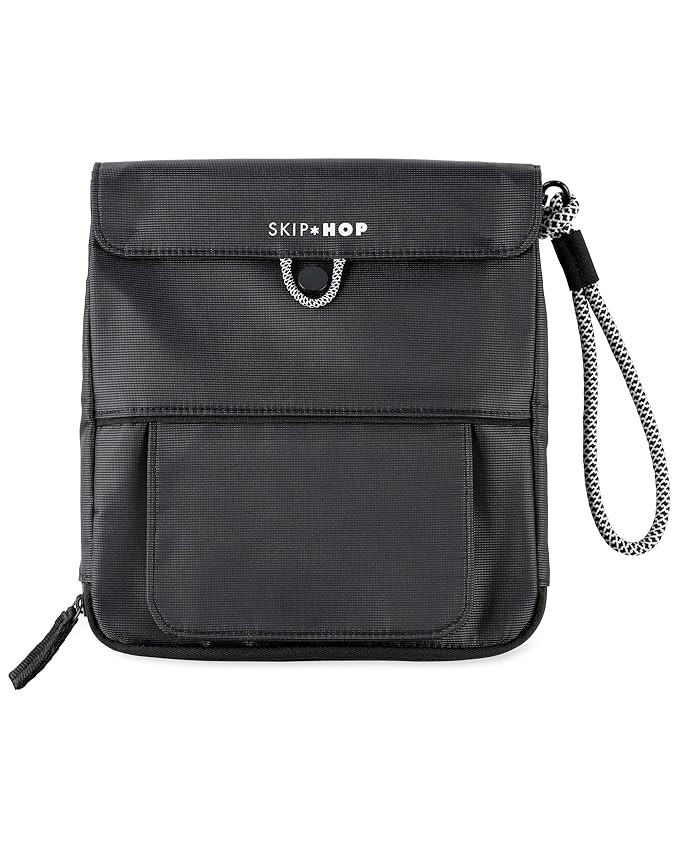 Skip Hop Travel Baby Changing Pad with Easy-Clean Surface, Wipes Pocket, Diaper Storage, Disposab... | Amazon (US)