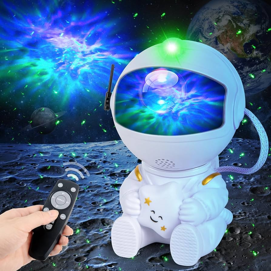 Astronaut Galaxy Projector Star Projector Galaxy Night Light Space Buddy Projector with Nebula an... | Amazon (US)