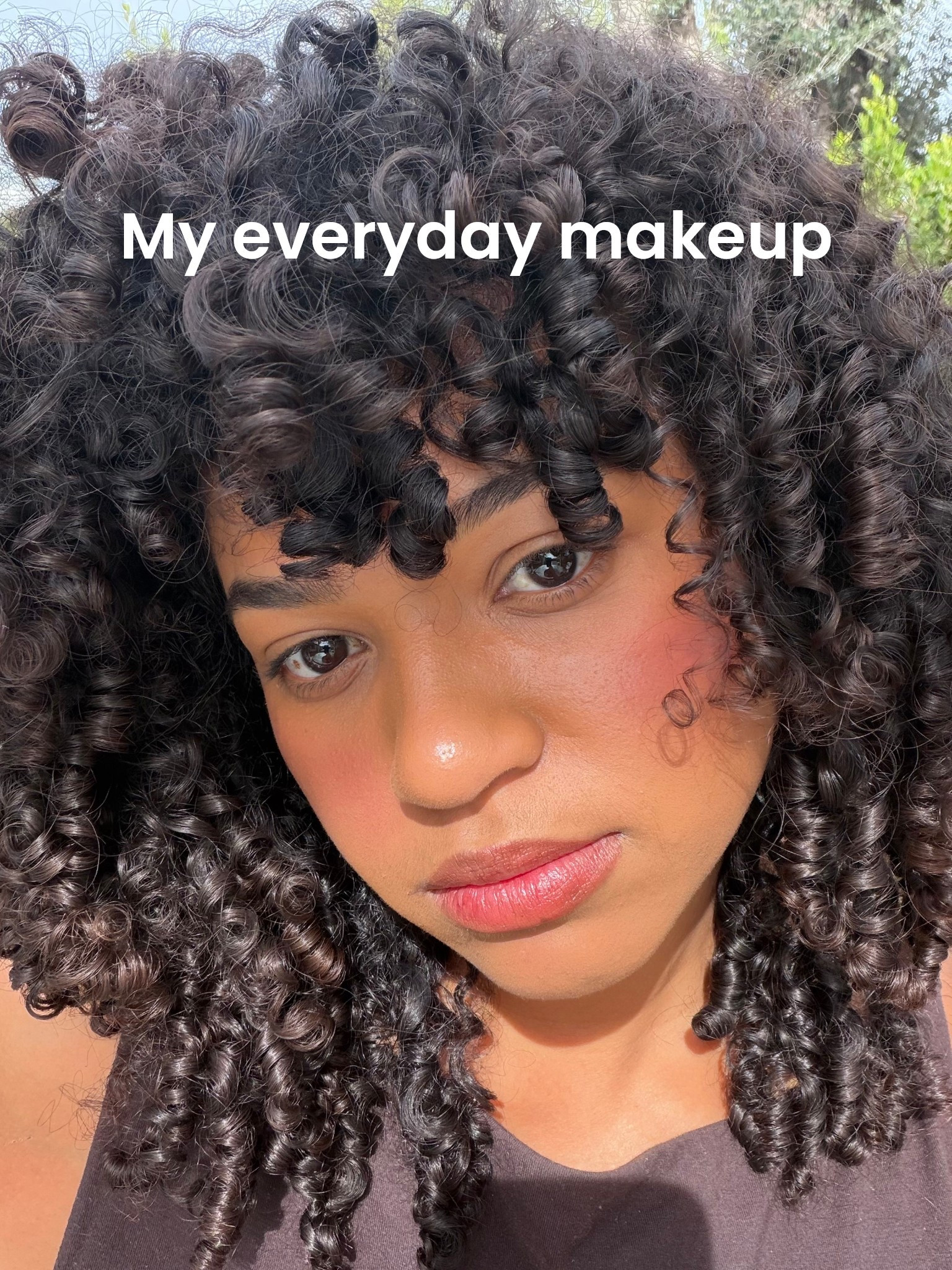 my five product makeup routine!!