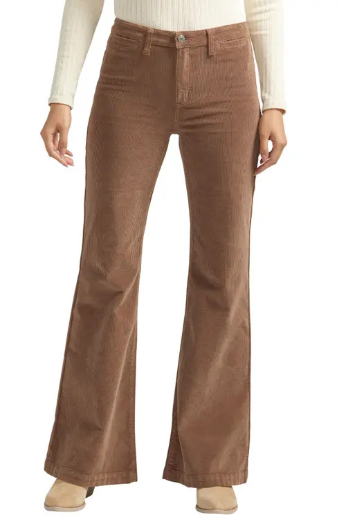 Silver Jeans Co. Isbister '70s Flare Corduroy Pants in Mink Beige at Nordstrom, Size 30 X 33 | Nordstrom