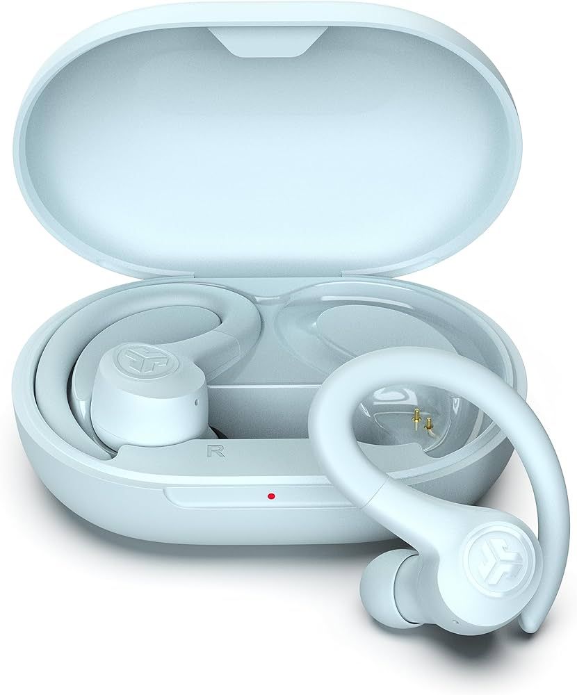 JLab Go Air Sport True Wireless Earbuds, Light Blue, Featuring C3 Clear Calling, Secure Earhook S... | Amazon (US)