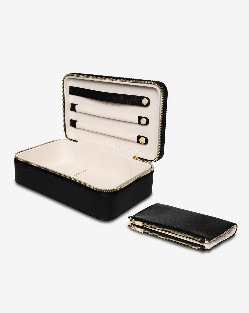 Multiway Leather Jewelry Case | Ring Concierge