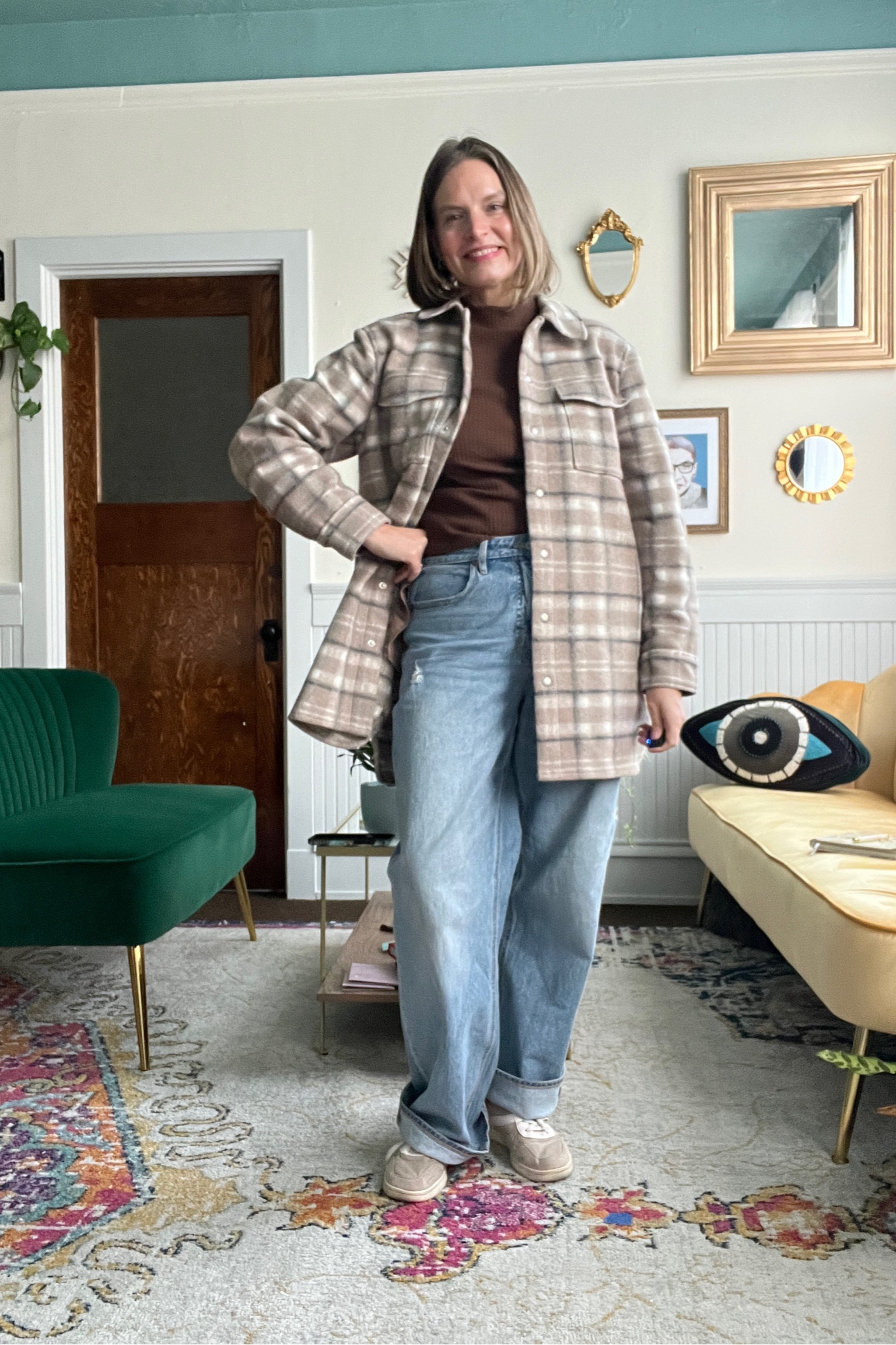 Shacket time 

#LTKover40 #LTKmidsize #LTKSeasonal