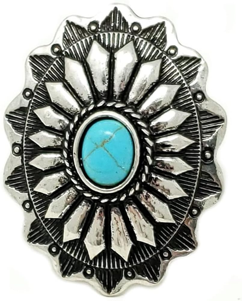 Western Concho Scarf Slide 24MM Boho | Amazon (US)