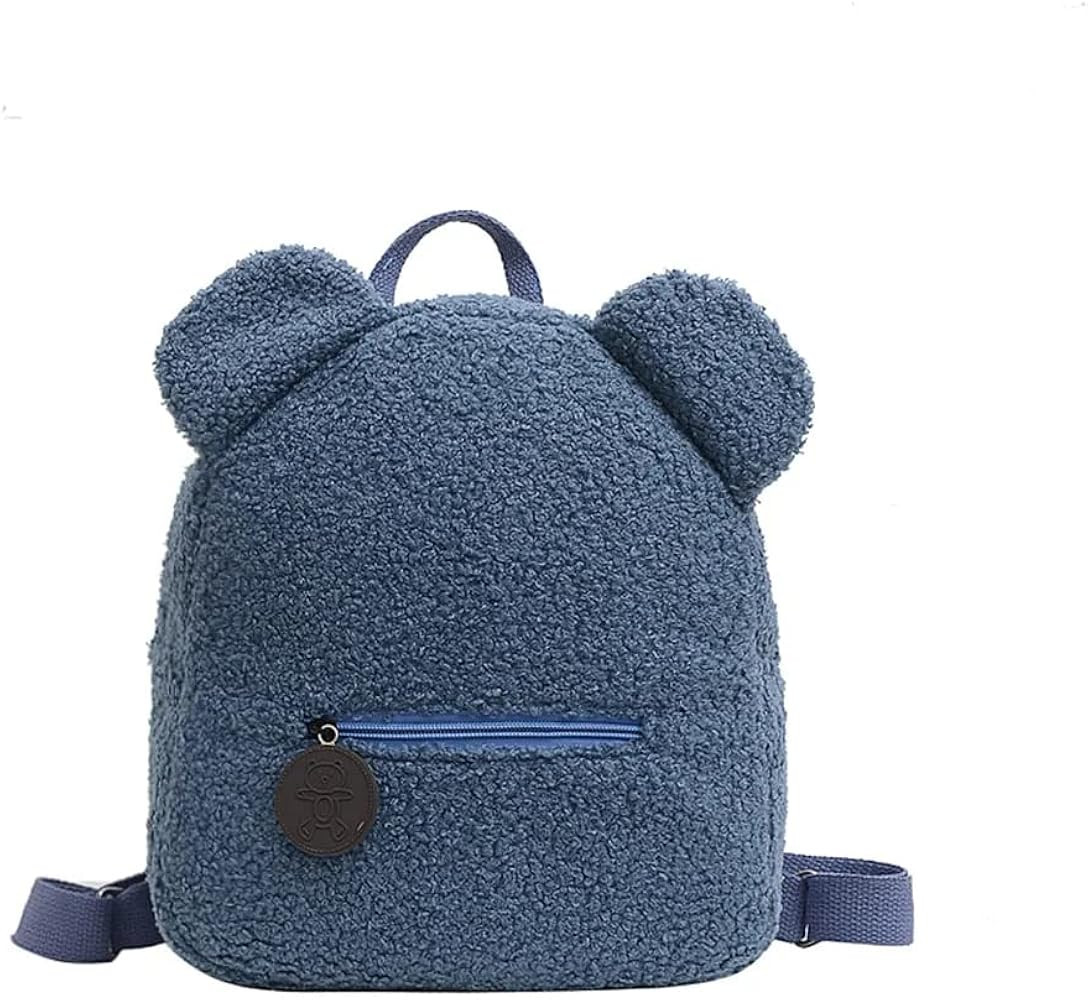 Cute Kawaii Backpack Plush Teddy Bear Bag Fuzzy Pillow For Travel and Everyday use for Boys and G... | Amazon (US)