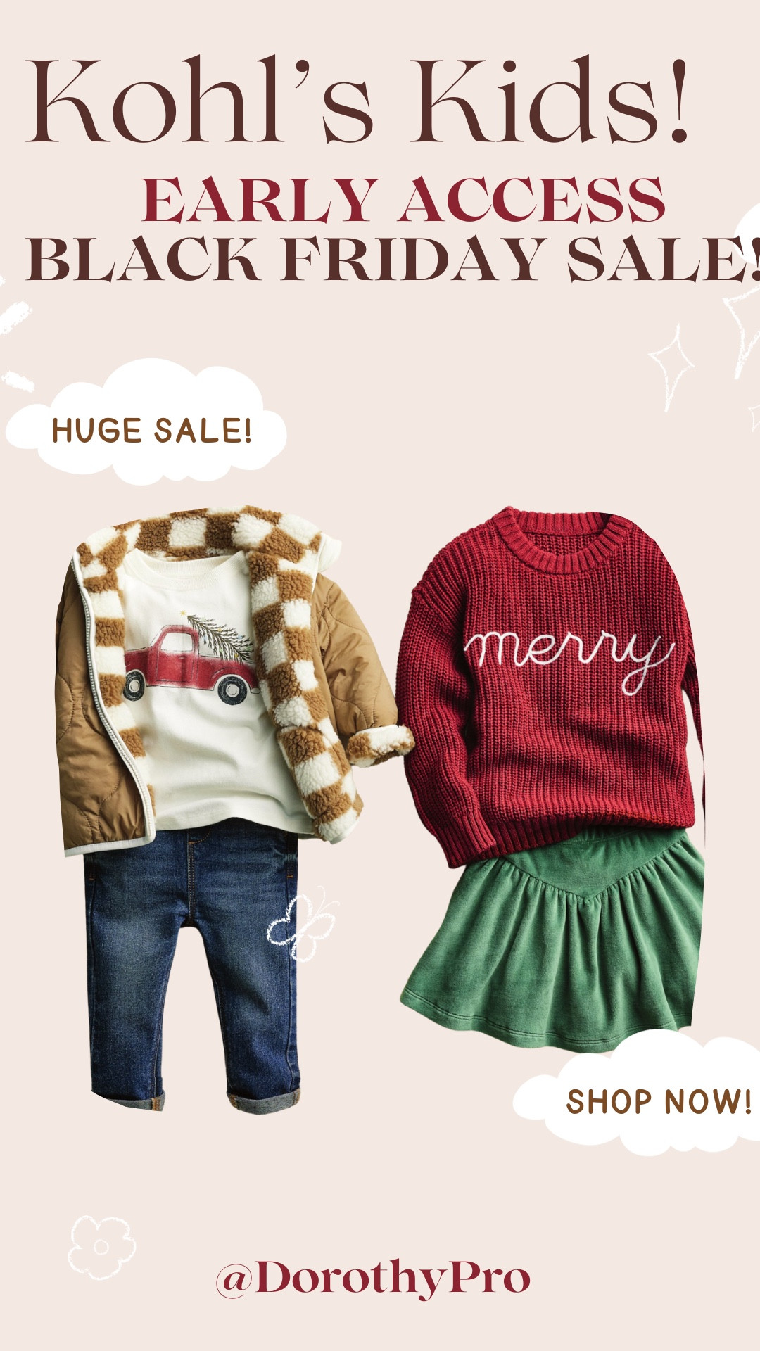 KOHL’S KIDS!! These deals are practically a steal! Perfect gift idea for your kids or grandkids! Better yet, they are perfect for family photos!! 
These finds are all under $50!!

#LTKfindsunder50 #LTKSeasonal #LTKsalealert