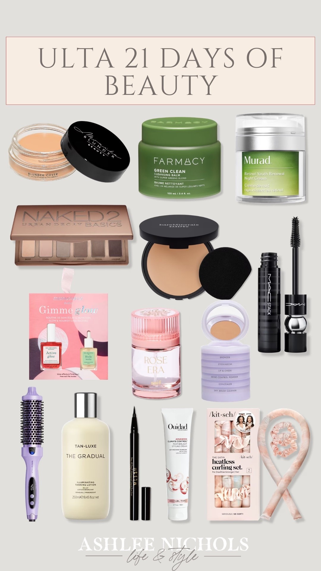 Ulta 21 days of beauty! 50% off today only!

#LTKselfcare #LTKSaleAlert #LTKBeauty