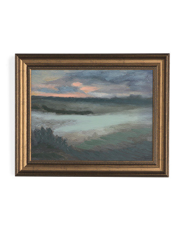 25x20x2 River Field Framed Wall Art | TJ Maxx