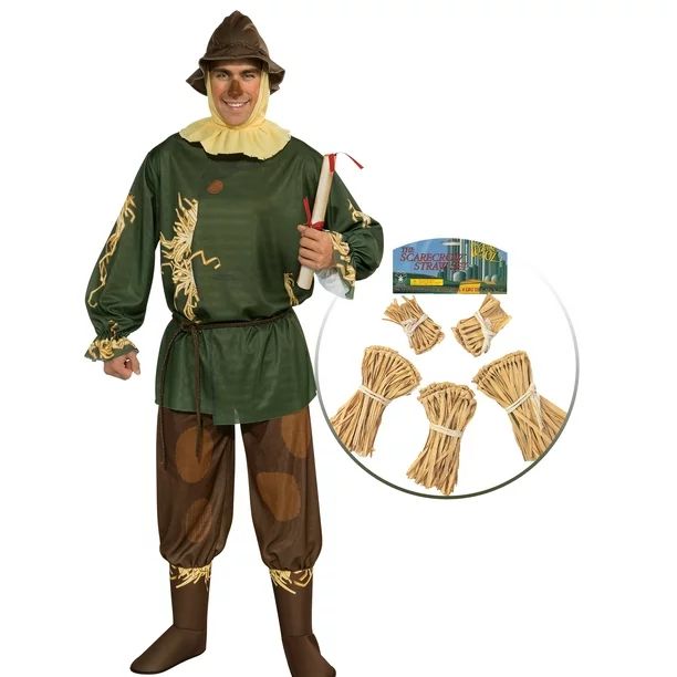 Rubie's Men's Wizard of Oz Scarecrow Costume and Accessory Kit | Walmart (US)