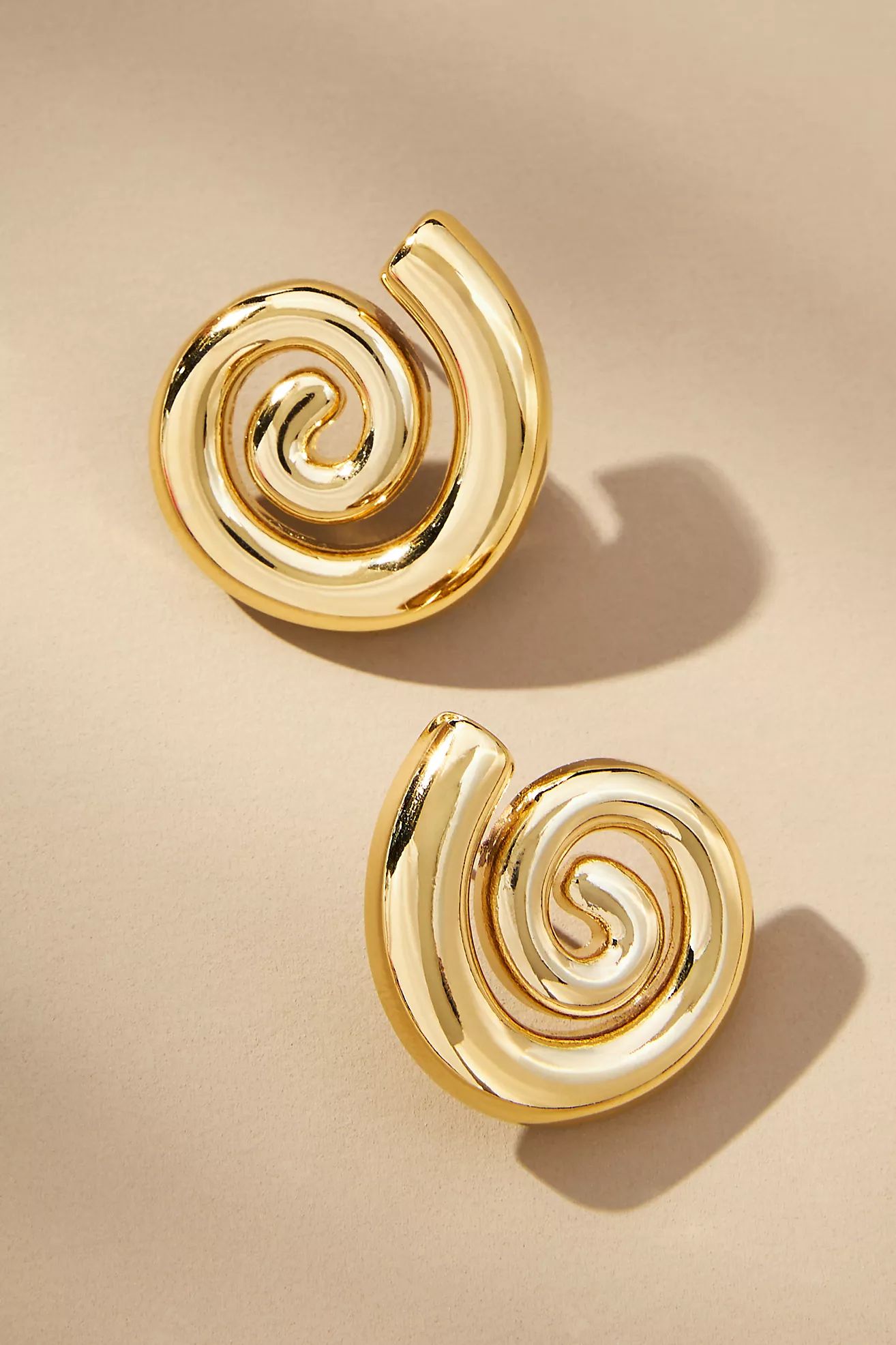 Swirl Shell Post Earrings | Anthropologie (US)
