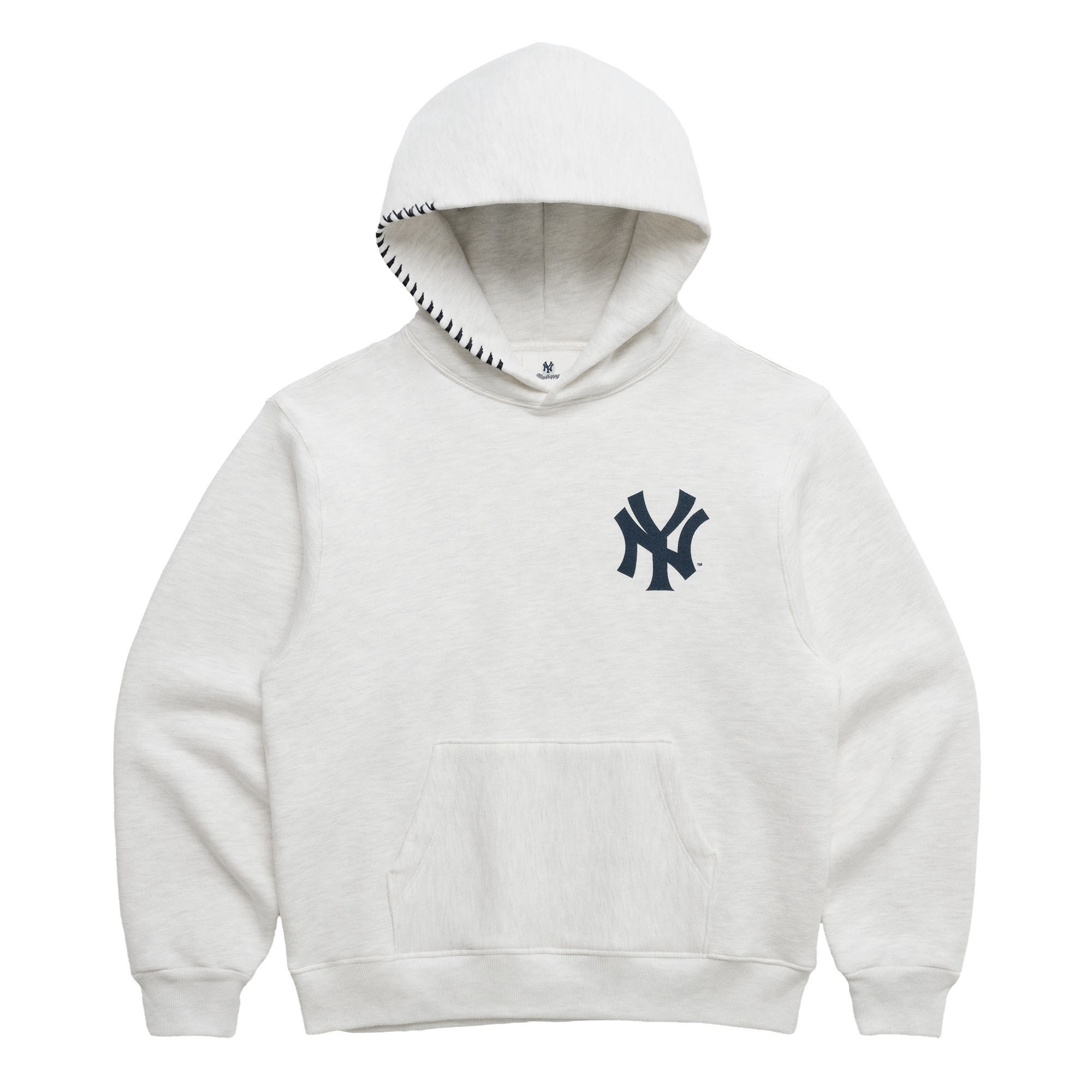 Unisex Madhappy Heather Gray New York Yankees Washed Fleece Hoodie | Fanatics