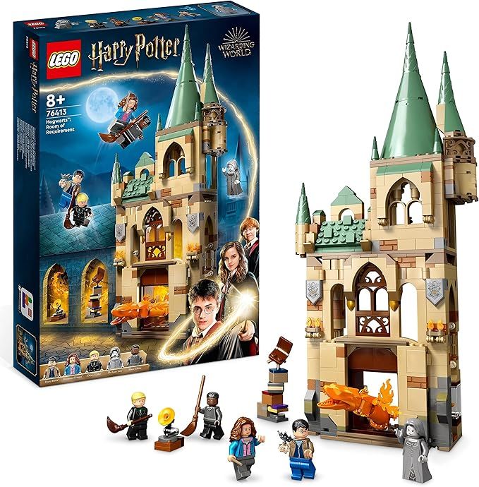 LEGO 76413 Harry Potter Hogwarts: Room of Requirement, Castle Toy for Kids, Boys and Girls with T... | Amazon (UK)