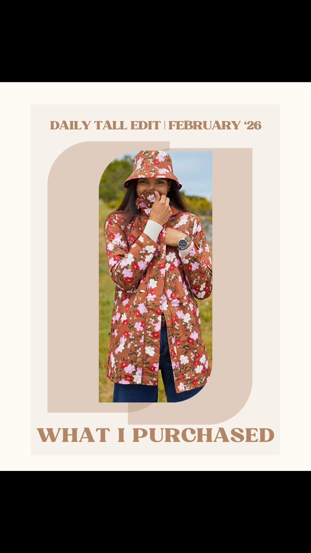 The Tall Edit: A raincoat that’s cute and built for weather.
What I purchased.
I ordered this tall waterproof printed raincoat from Lands’ End because I wanted something functional that didn’t feel purely utilitarian. The color and print immediately caught my eye — a warm tan that almost reads like cumin with a hint of cinnamon, layered with soft pink and purple florals. It feels neutral but still interesting, which isn’t easy to find in outerwear.
I already own a few coats from Lands’ End, and I’ve consistently been impressed with the quality and fit of their tall outerwear. This one didn’t disappoint. It’s from their Squall line, so it’s fully waterproof and designed to hold up in high wind, but what really stood out were the details.
There’s a dual closure (zip + buttons), pulls at the neck to keep the hood in place, Velcro cuffs at the wrists to seal out the cold, and zippered pockets — always a non-negotiable for me. There’s also a hook on the hood for hanging it to dry and an internal waist cinch if you want to give it a little more shape. The fleece lining at the back adds warmth without making it feel bulky.
Fit-wise, this runs slightly oversized. I ordered my usual Medium Tall, and while I don’t mind the room — especially for layering over sweaters — if you prefer a more streamlined fit, sizing down might make sense. The sleeve length, though, is excellent.
This feels like a great option for cooler spring weather when you still need protection from wind and rain but want something that looks intentional. I’ll share full fit thoughts once I’ve worn it out.


#LTKMidsize #LTKTall #LTKPlusSize