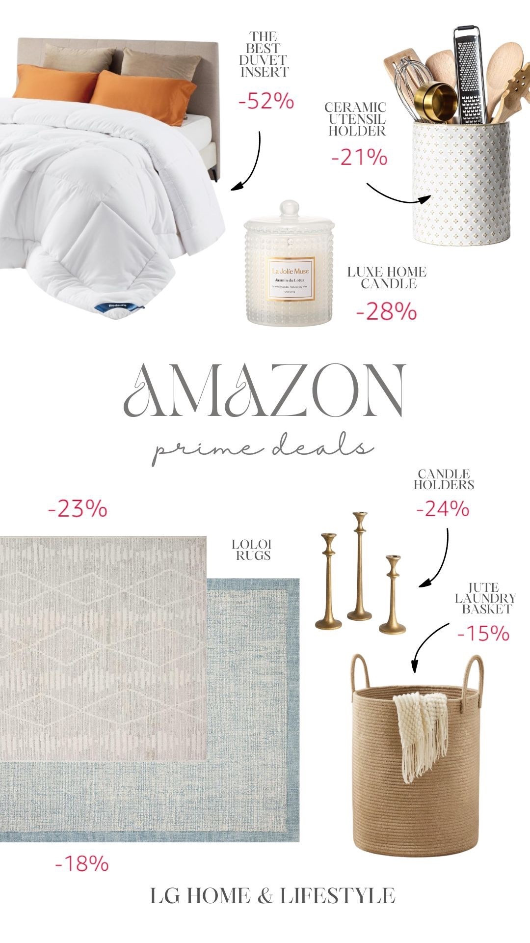 PRIME DAY DEALS
—
Home Essentials, home decor, Amazon must haves, luxe home accessories, luxe interiors on a budget | #luxehome, #amazonfind 

#LTKHome