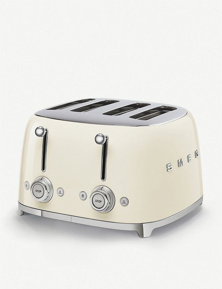 Four-slice stainless-steel toaster | Selfridges