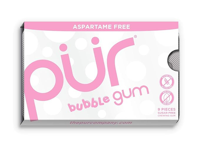 PUR Gum - 9pc Blister - Bubblegum | Amazon (US)