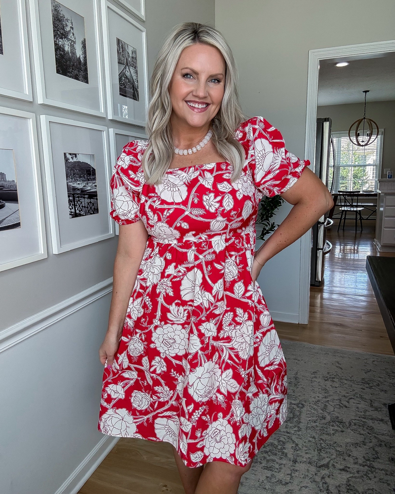 This dress is giving all the summer moment energy ❤️ The bold red print is so fun and eye catching, and the fit is super flattering with that easy, flowy shape. Perfect for everything from a casual dinner to a summer party.

red dress summer dress floral dress vacation outfit date night outfit casual chic summer style easy outfit flattering dress bold print dress lovelylifestyling 

#LTKSeasonal #LTKootd #LTKMothersDay