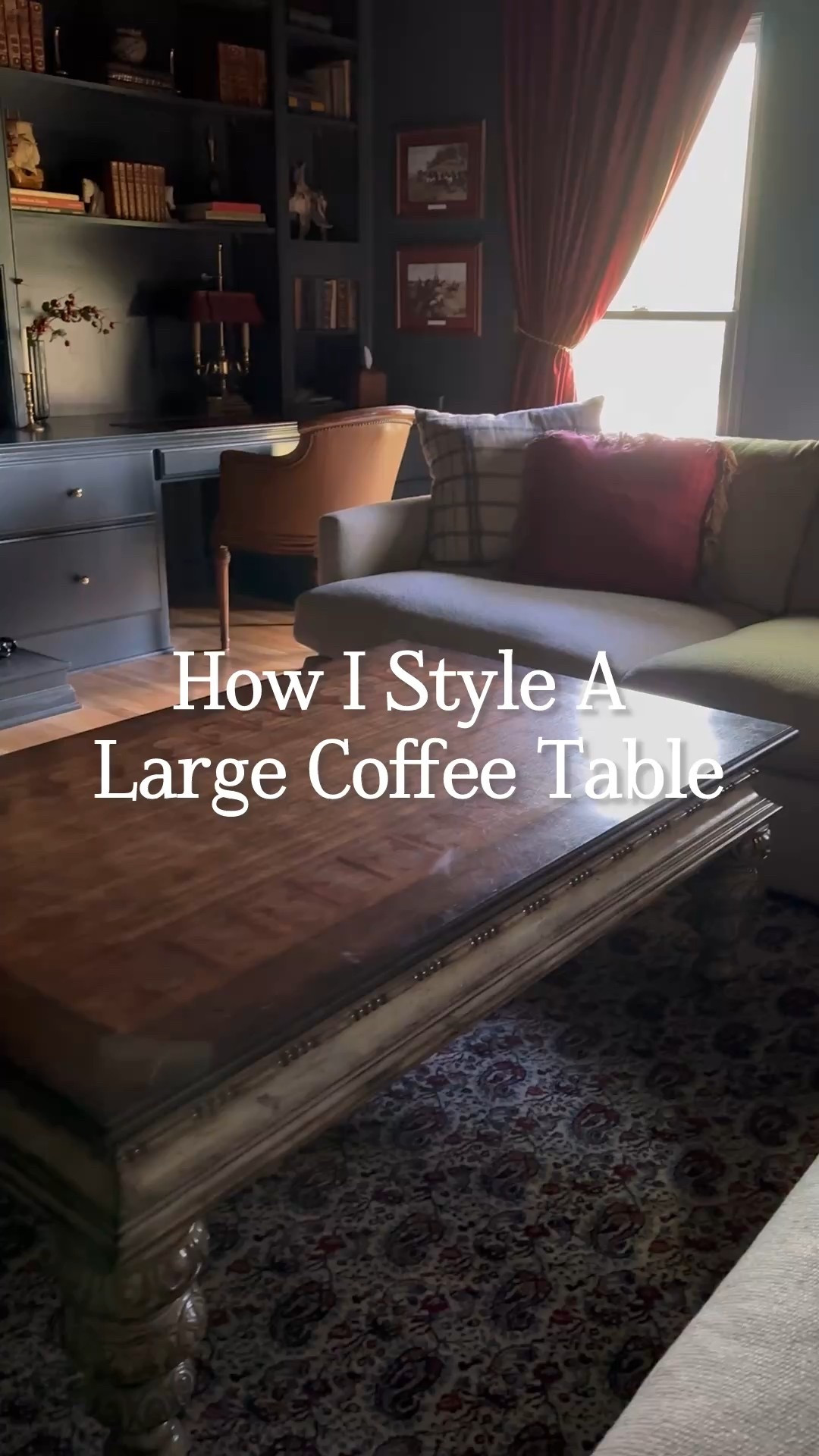 Textures, layers and curiosities are my favorite tactics for coffee table styling. Here I’m using an open book display garnished with a brass hand bookmark, stacks of books with a marble tray on one side and a candle with crystal dish on the other side. Textures like marble, crystal and burlwood keep things visually interesting while adding texture. 

#coffeetable #coffeetablestyling #homedecor #design #interiordesign #books #marble

#LTKStyleTip #LTKHome #LTKWatchNow