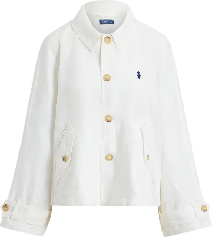 Boxy Cotton Jacket | Nordstrom