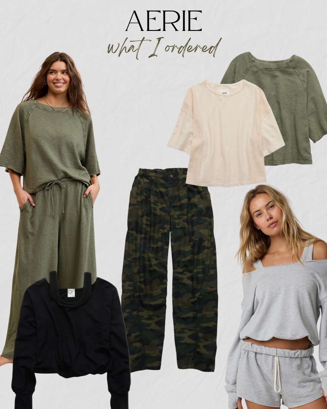 @Aerie new arrivals! Loving this green for transition to fall but they also dropped a stunning chocolate brown & burgundy. Use code “EXTRAAA” for an extra 30% off

#LTKSaleAlert