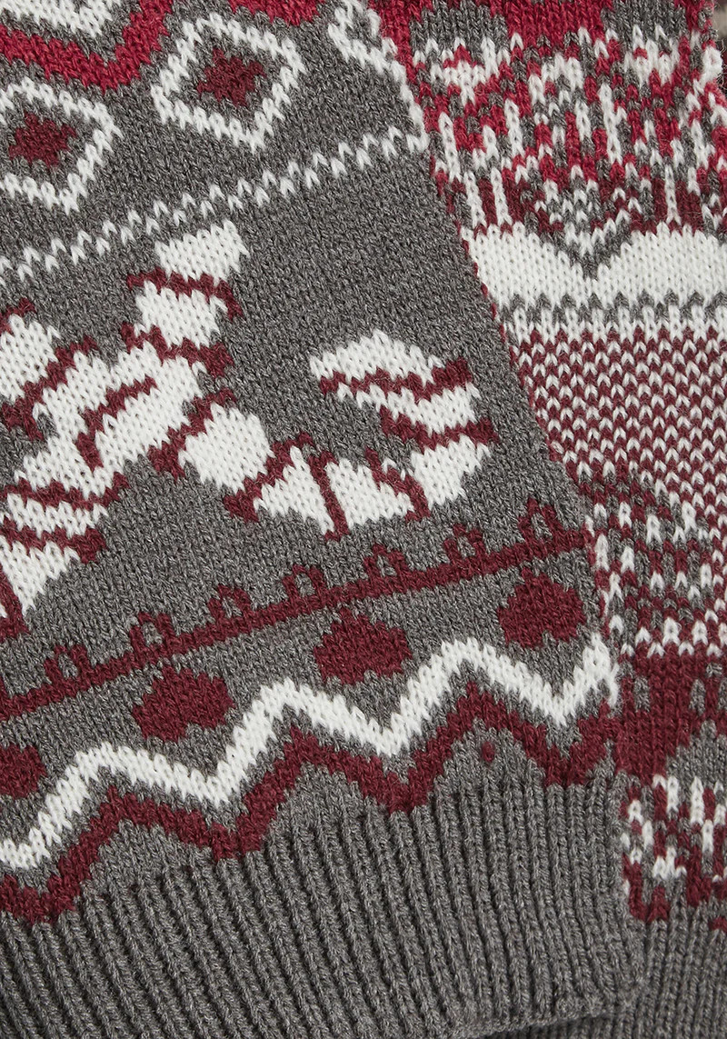 Candy Cane Crossroads Fair Isle Scarf | ModCloth