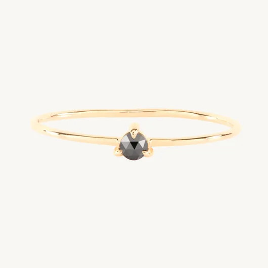 Black Diamond Fizz Ring | Catbird