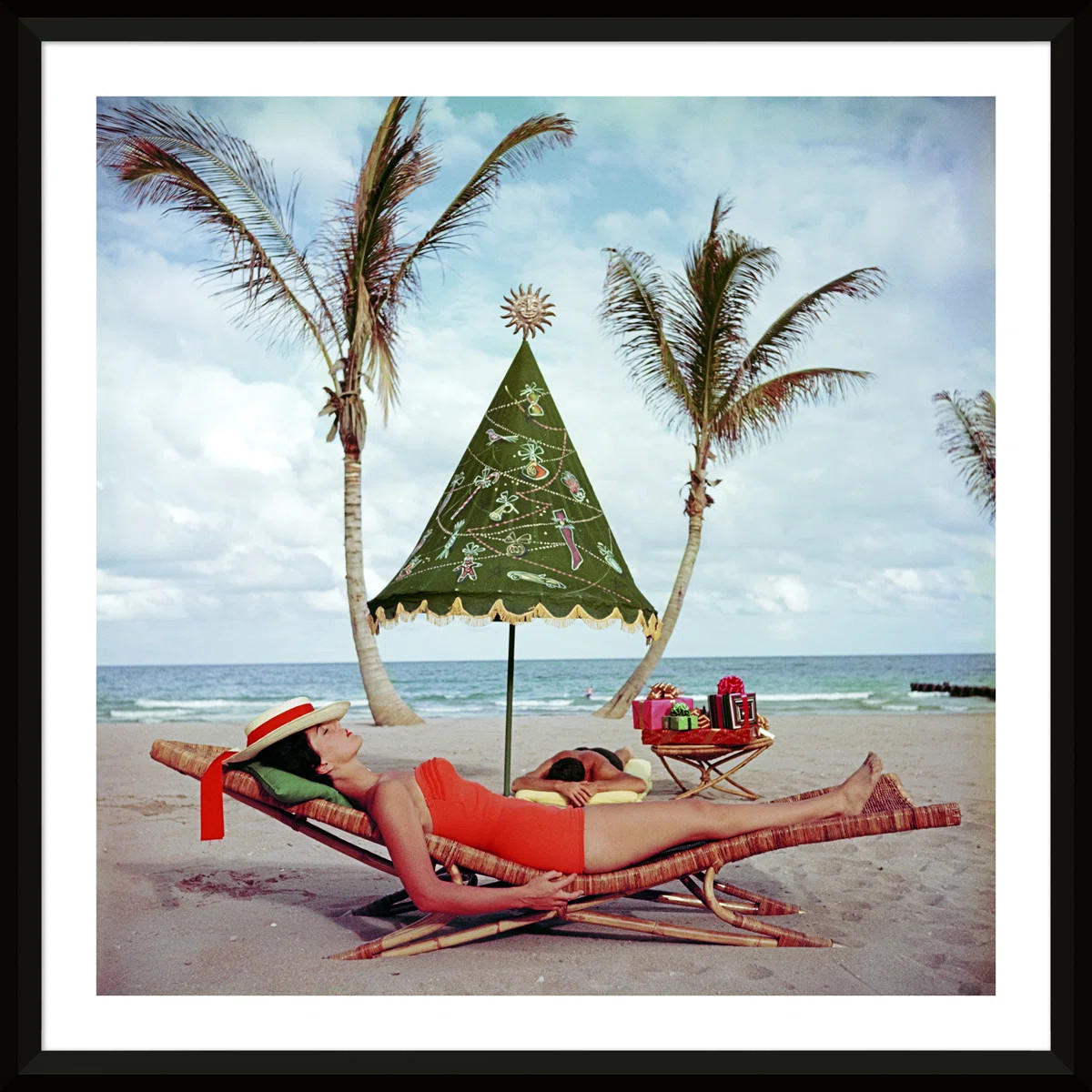 Soicher Marin Palm Beach IdyII by Slim Aarons - Single Picture Frame Photograph | Perigold | Perigold