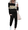 PRETTYGARDEN Womens 2 Piece Sets 2025 Long Sleeve Tops High Waisted Sweatpants Lounge Set Fall Fa... | Amazon (US)