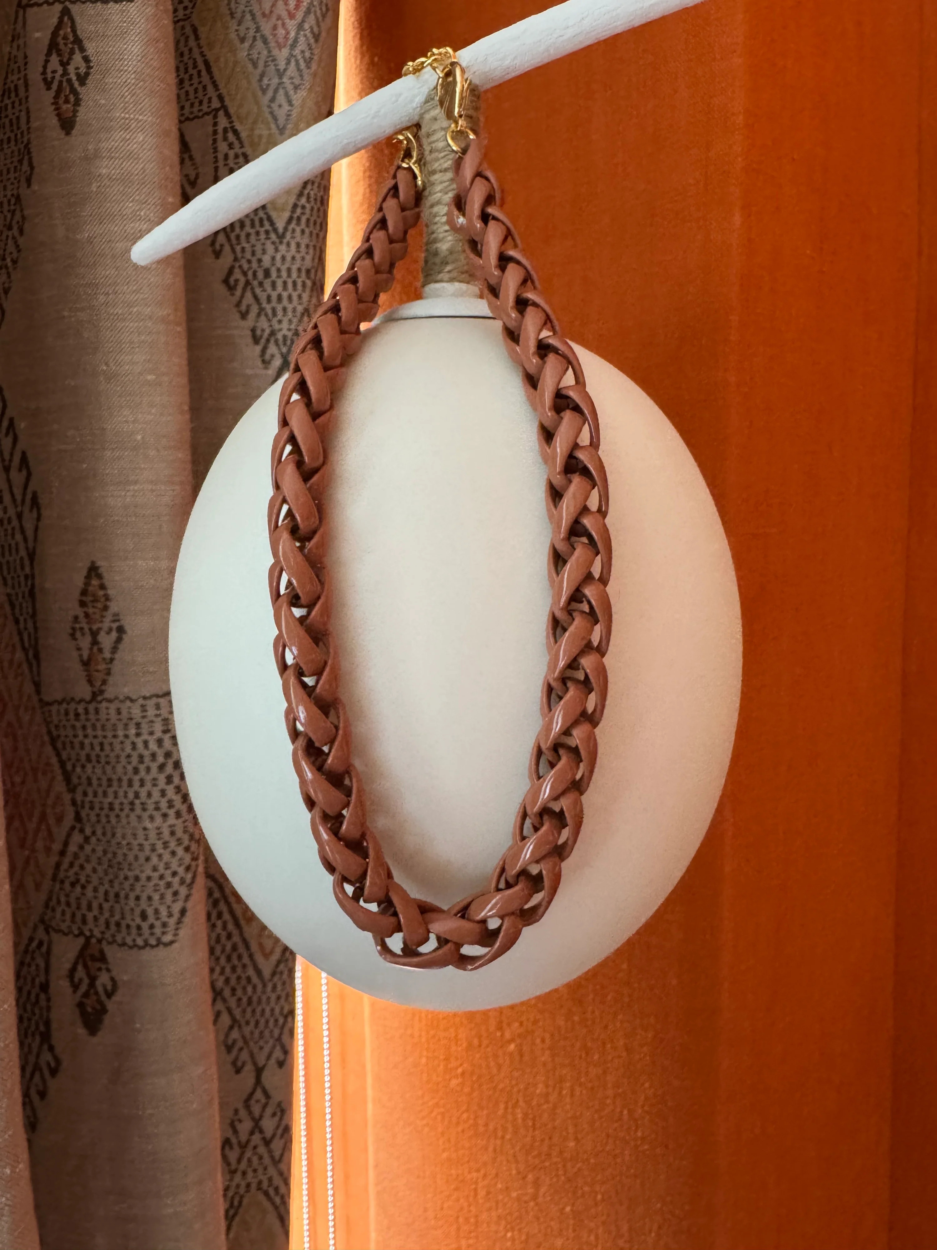 Mocha Cream Necklace | Erin McDermott Jewelry