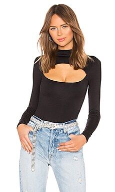 Lovers and Friends Electra Bodysuit in Onyx Black from Revolve.com | Revolve Clothing (Global)