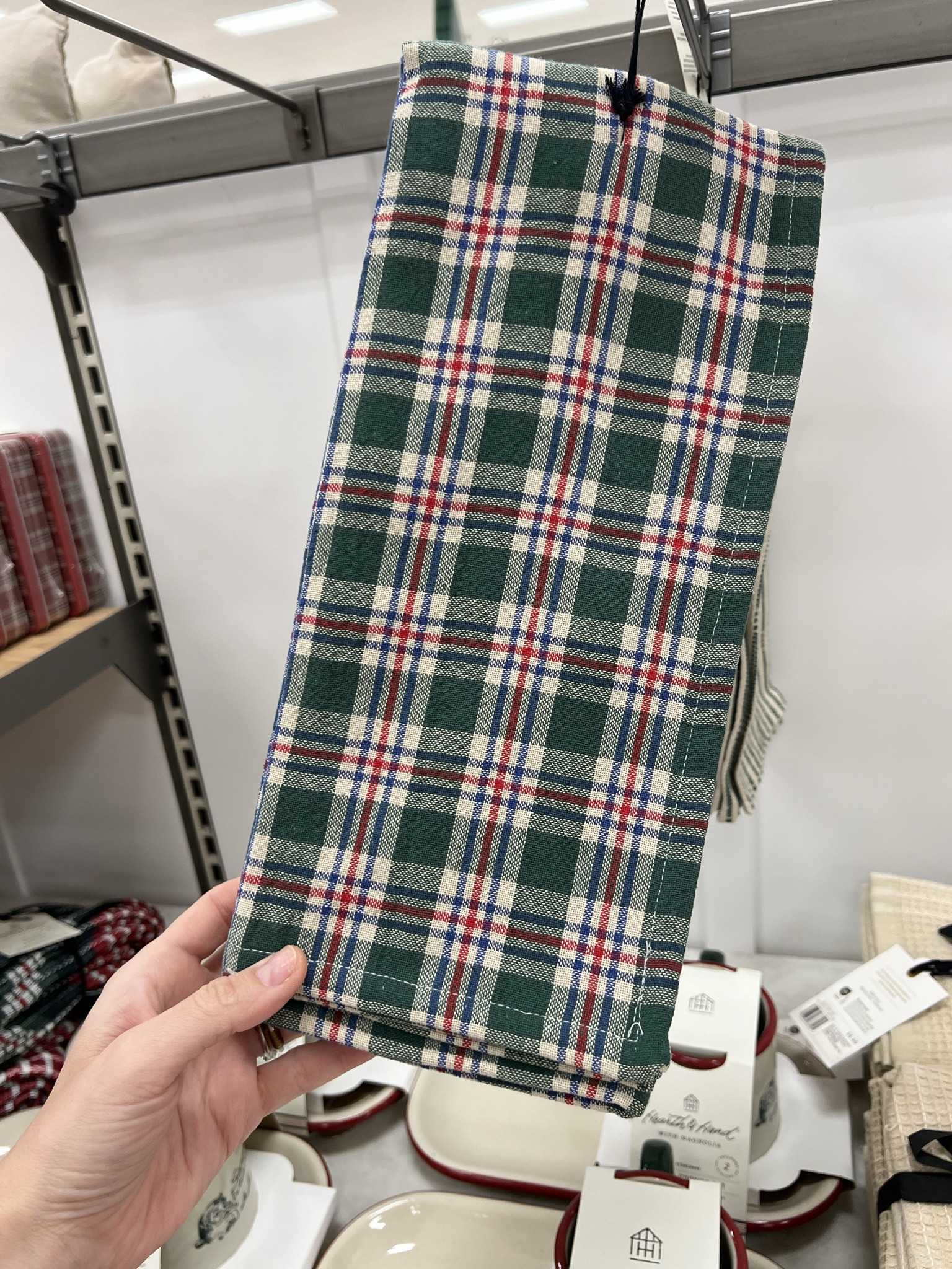 Target plaid kitchen towels for that Ralph Lauren Christmas vibe all season long. #targetfinds 

#LTKFindsUnder50 #LTKHome #LTKHoliday