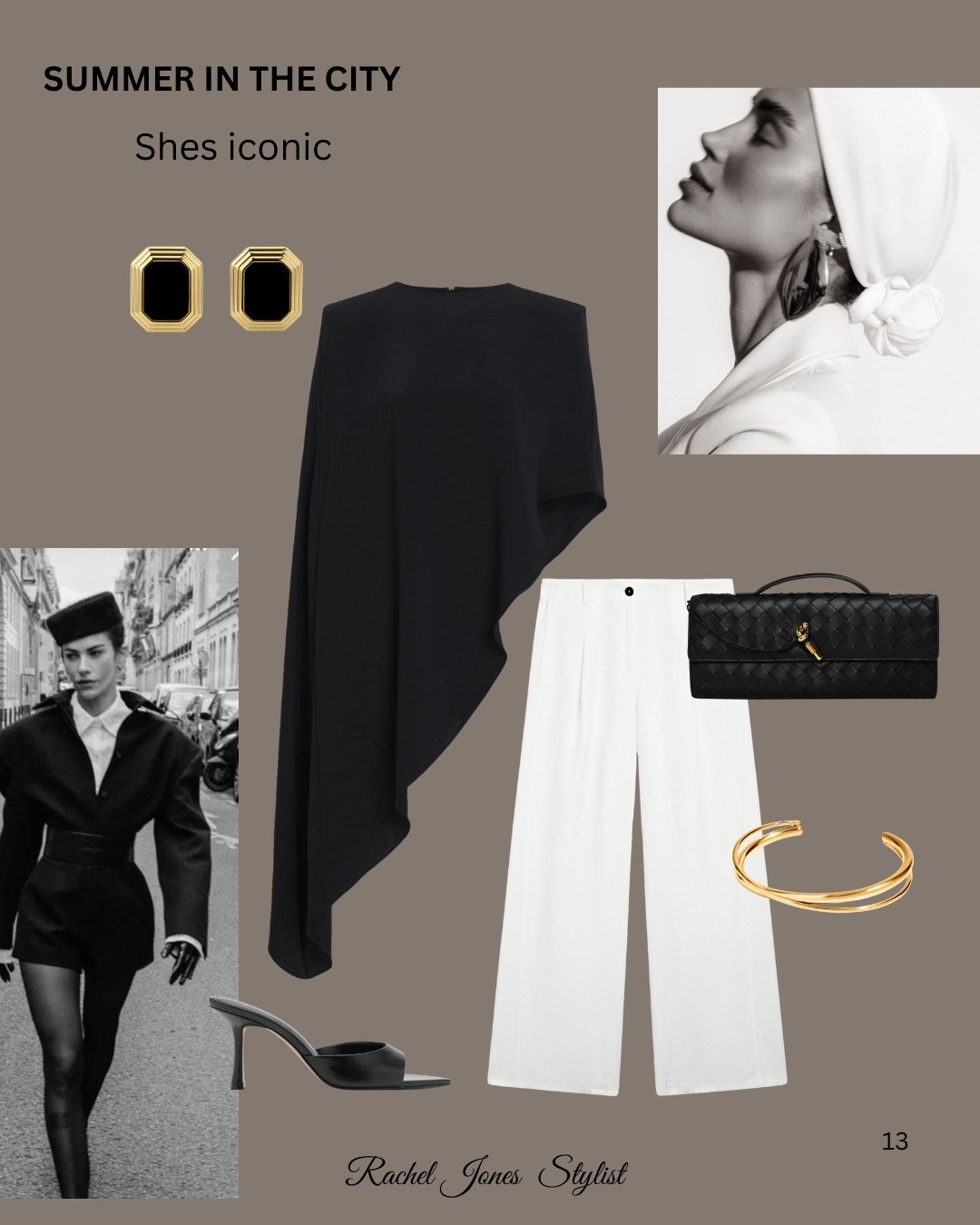 Jewellery is D Louise 
