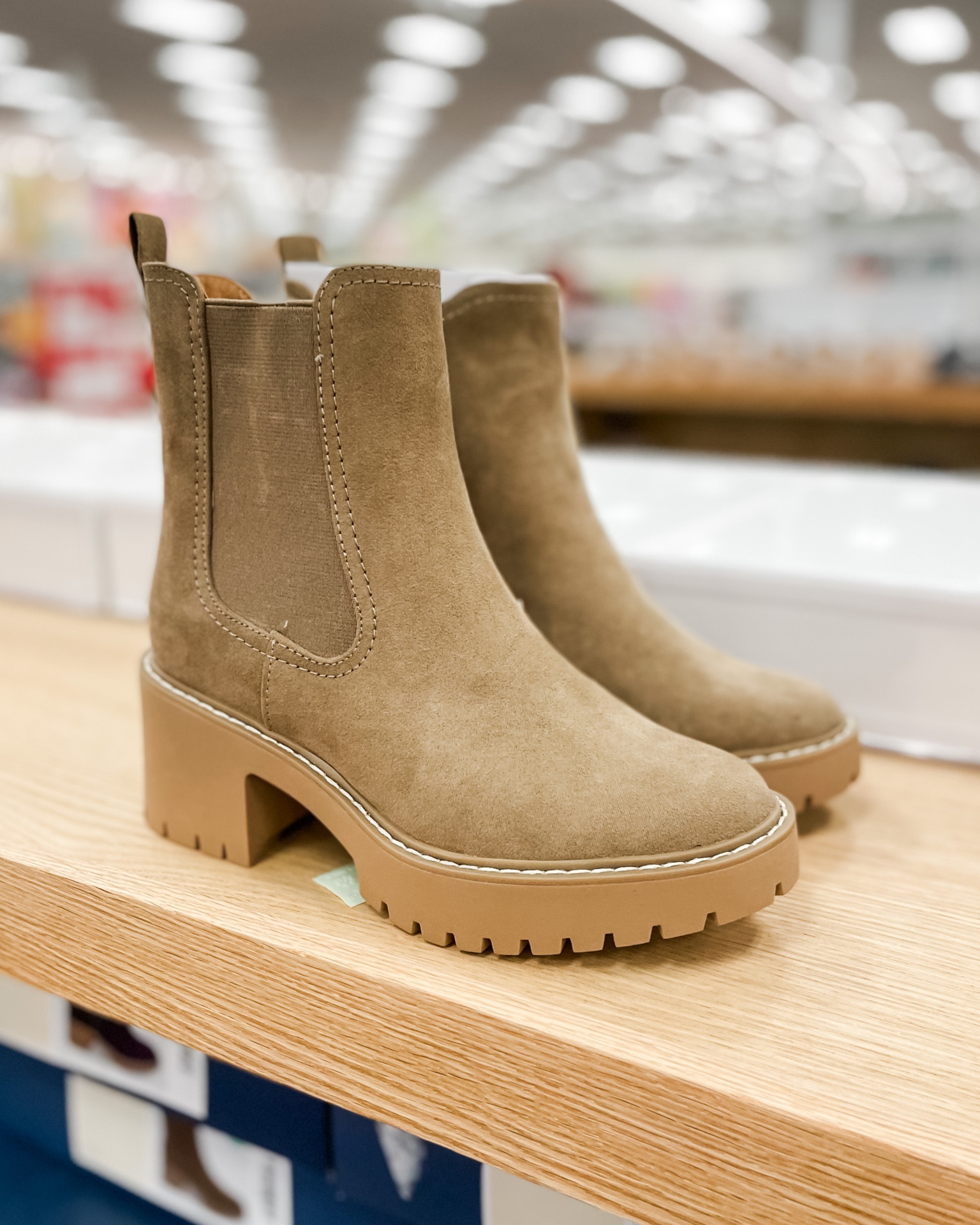 The perfect boots for fall! Comes in brown or black 😍 From Target!

ankle boots | heel | short | suede | taupe 

#LTKshoecrush #LTKunder50