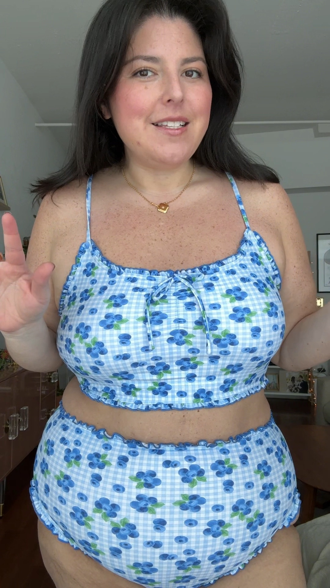 The blueberry gingham set is to die for!! I am so excited to wear this swimsuit out and about. I’m wearing an xl but prob should have done xxl. I’m a 16/18! 

#LTKPlusSize #LTKTravel #LTKSwim