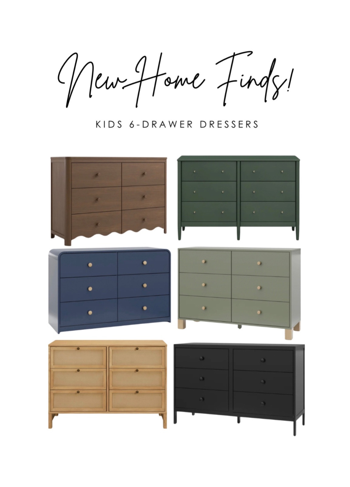 So many cutie dressers for your kids room! Tons of colors and size options! So fun!

Kids room inspiration, home decor, boys room, girls room, dressers, wood dresser, interior designer, interior design

#LTKStyleTip #LTKHome #LTKSaleAlert