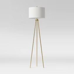 Ellis Tripod Floor Lamp Brass - Project 62 | Target