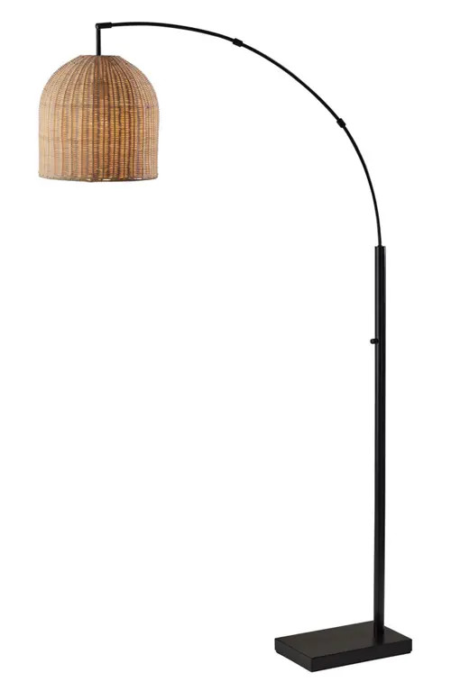 ADESSO LIGHTING Bahama Arc Floor Lamp in Dark Bronze at Nordstrom | Nordstrom