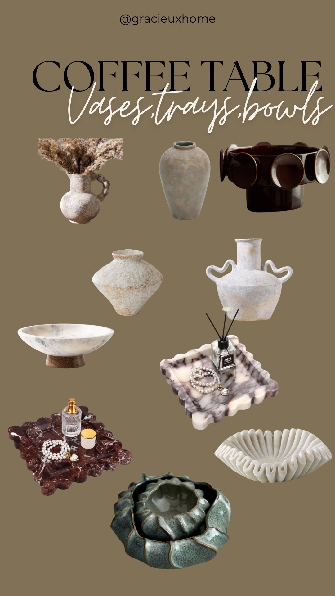 Trays, vases and bowls 

#LTKHome