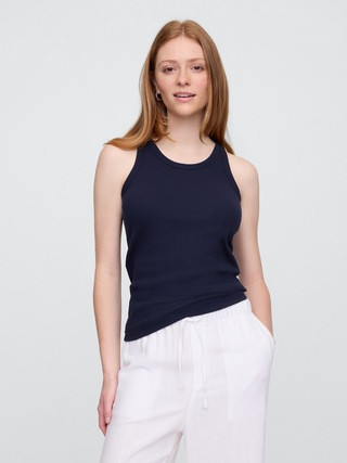 Ribbed Scoopneck Tank Top | Gap Factory