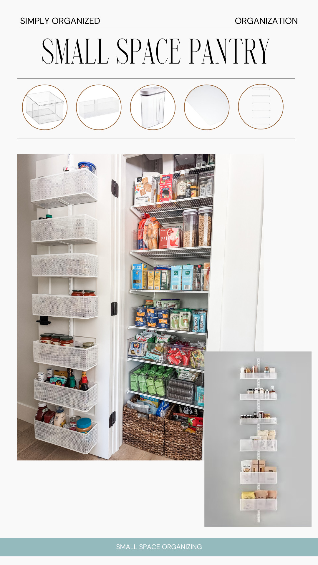 Small Space Organizing - Pantry 

 #LTKHome #LTKFamily